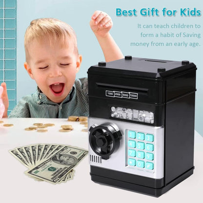 Electric Kids Mini ATM Safe Piggy Bank