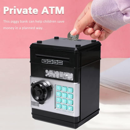 Electric Kids Mini ATM Safe Piggy Bank