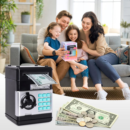 Electric Kids Mini ATM Safe Piggy Bank